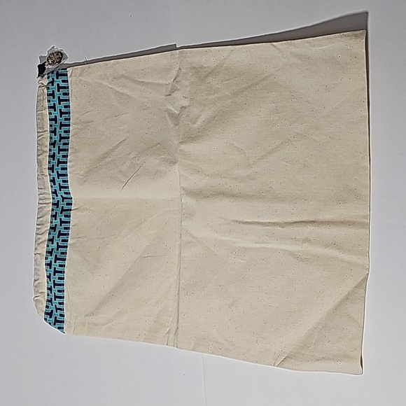 Tory Burch Canvas Drawstring Large Dust Bags Set of 2 - Picture 6 of 8